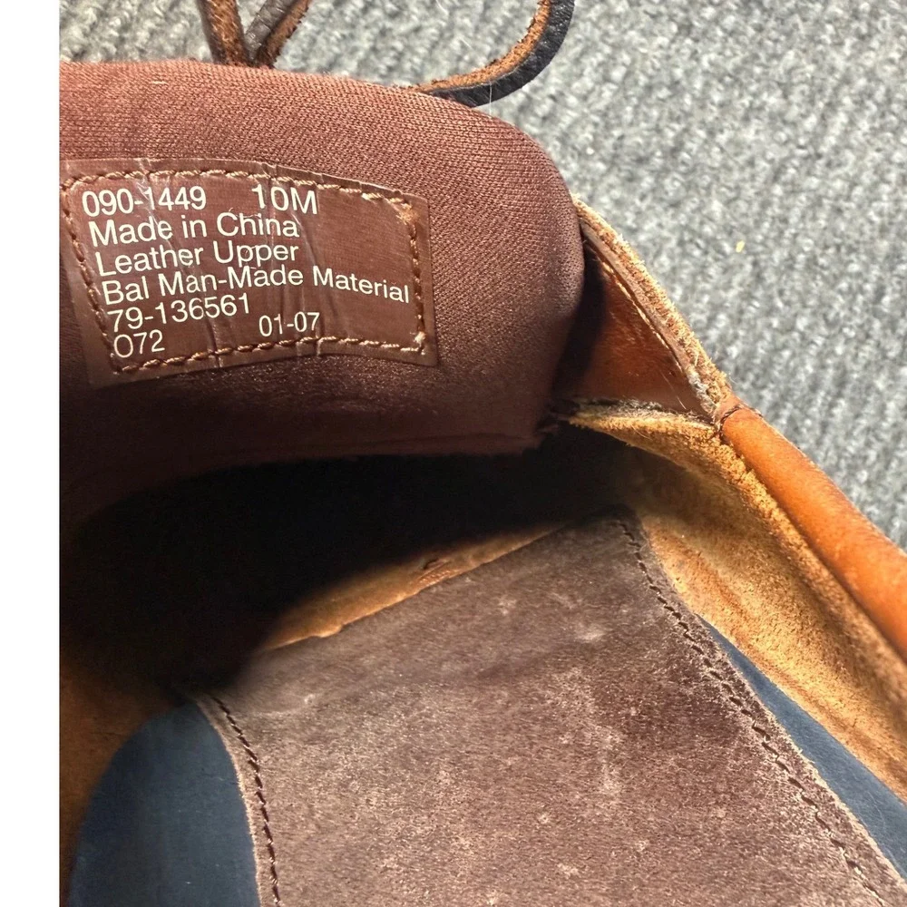 Dockers Beacon Mens Brown Leather Boat Shoes Size 10M Nautical Loafers